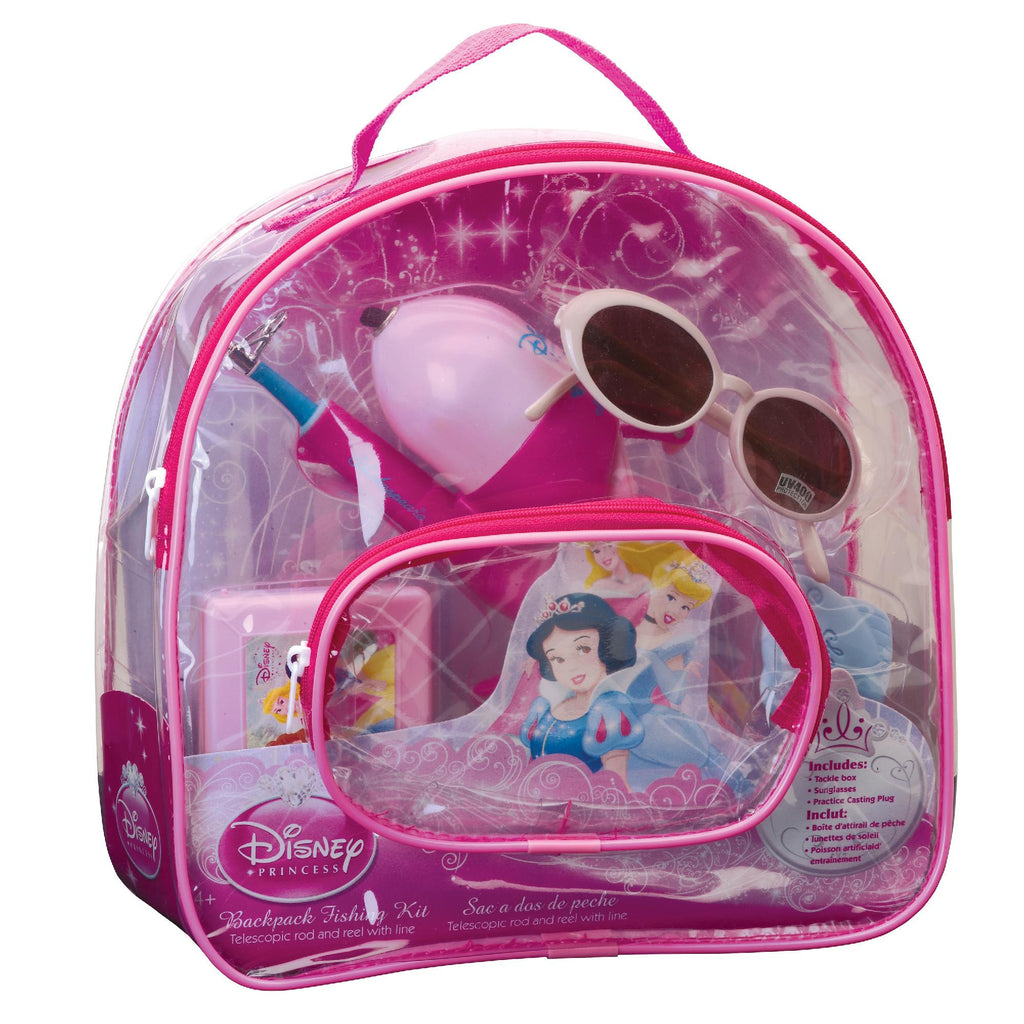 Youth Fishing Kits - Disney Princess, Backpack