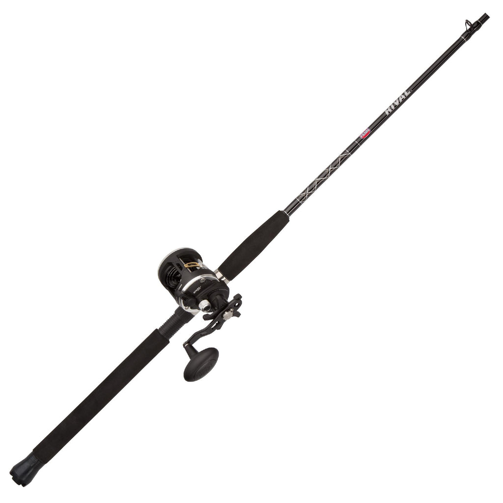 Rival Level Wind Conventional Reel - 30, 3.9:1 Gear Ratio, 6'6" 1pc Rod, 20-50 Line Rate, Medium-Heavy Power