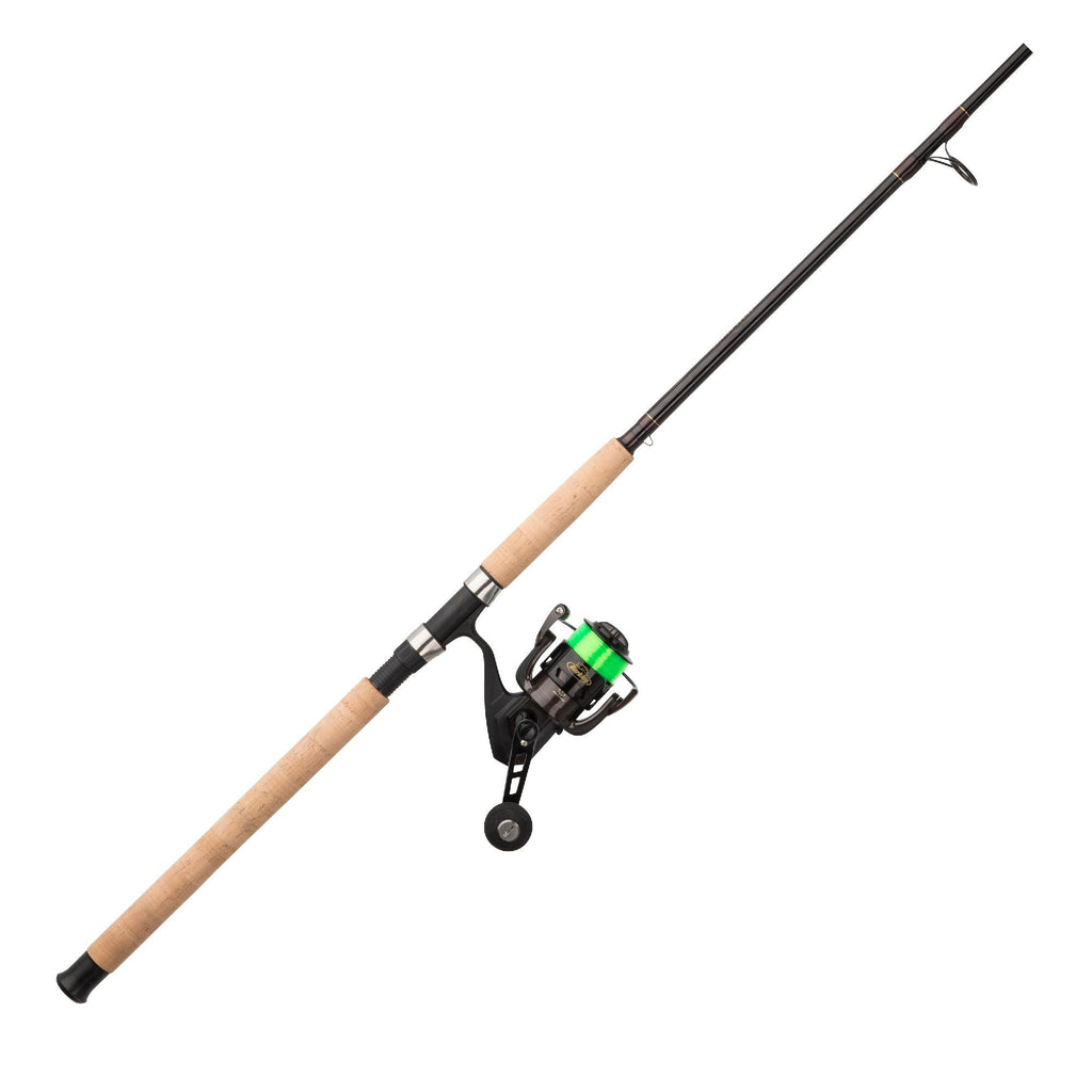 ECAT Spinning Combo - 5.2:1 Gear Ratio, 5 Bearings, 7' Length, 1 Piece Rod, Medium Power, Ambidextrous