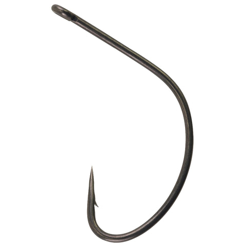 Fusion19 Kahle Hooks - Size 1-0 Hook, Smoke Satin, Per 6