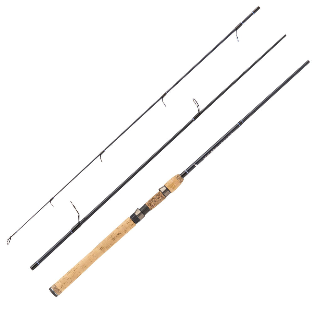 Diamond Series IM-6 Graphite Spinning Rod - TravelRod, 7'6" Length, 3 Piece, Medium Heavy Power