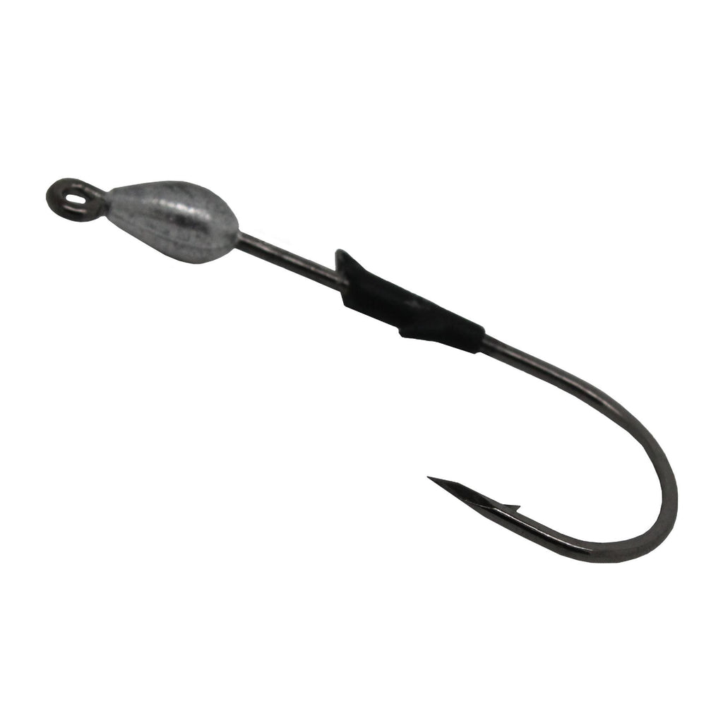 TroKar SwimBait Head - Size 1-16 oz, Black Chrome Hook, Lead