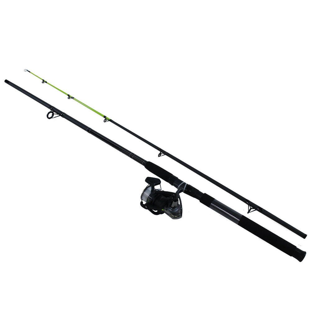 Big Cat Spinning Combo - 5.0:1 Gear Ratio, 10' Length, 2pc Rod, 10-30 lb Line Rate, 1-4-3-4 oz Lure Rate