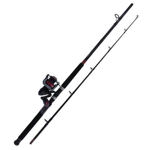 FIN NOR Mega Spinning Combo, 8', 4.9 Gear Ratio, 5 Bearings, Medium Heavy Power