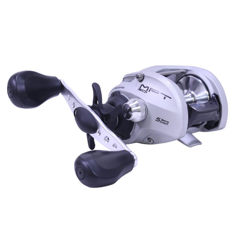 Monster 300 Baitcast Reel - 7.1:1 Gear Ratio, 28" Retrieve Rate, 25 lb Max Drag, 5 Bearings, Left Hand