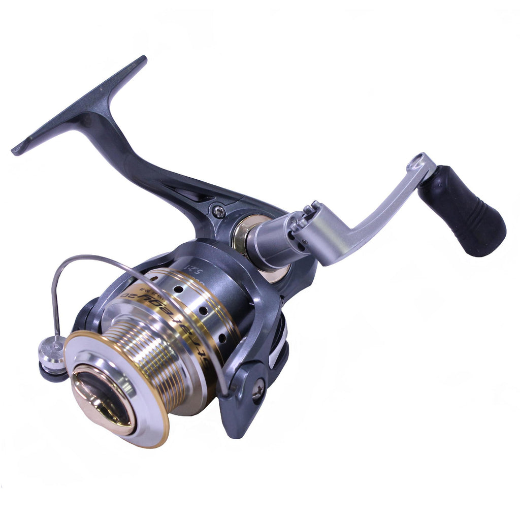 Strategy Spinning Reel - Size: 20, 5.2:1 Gear Ratio, 30" Retrieve Rate, 8 Bearings, Ambidextrous, Boxed