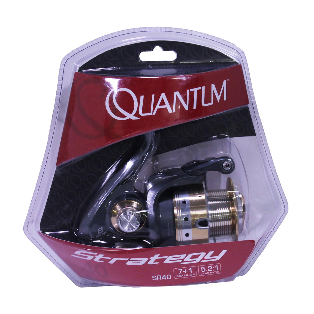 Strategy Spinning Reel - Size: 40, 5.2:1 Gear Ratio, 34" Retrieve Rate, 8 Bearings, Ambidextrous, Clam