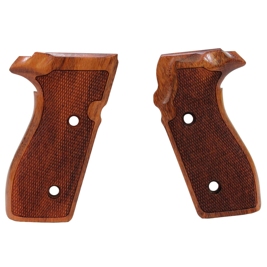 Sig P227 DA-SA Grips - Goncalo Alves, Checkered