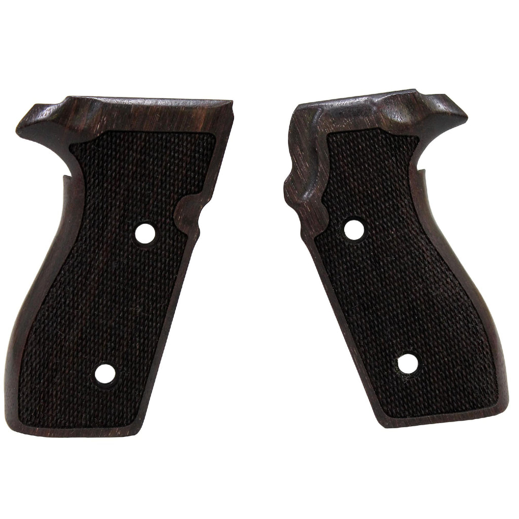 Sig Sauer P227 DA-SA Grip - Rosewood, Checkered