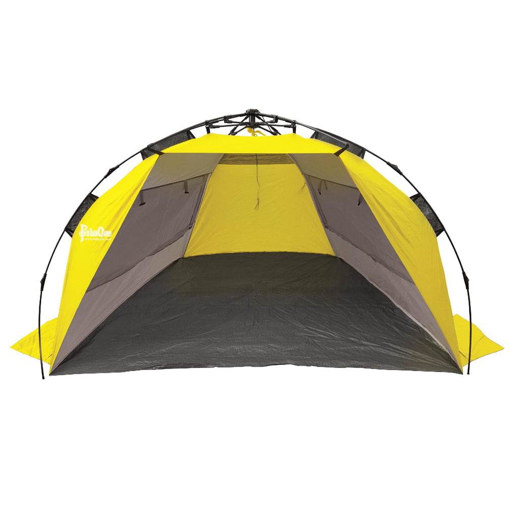 Surfline QuickPitch Beach Cabana, Gray-Yellow