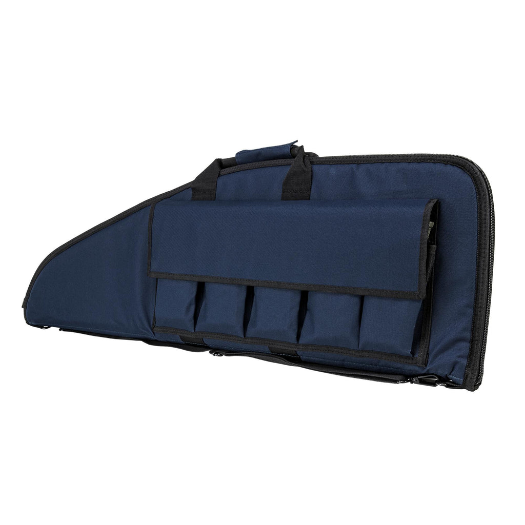 2907 Series Rifle Case - 36" Length, 13" Height, Blue w-Black Trim