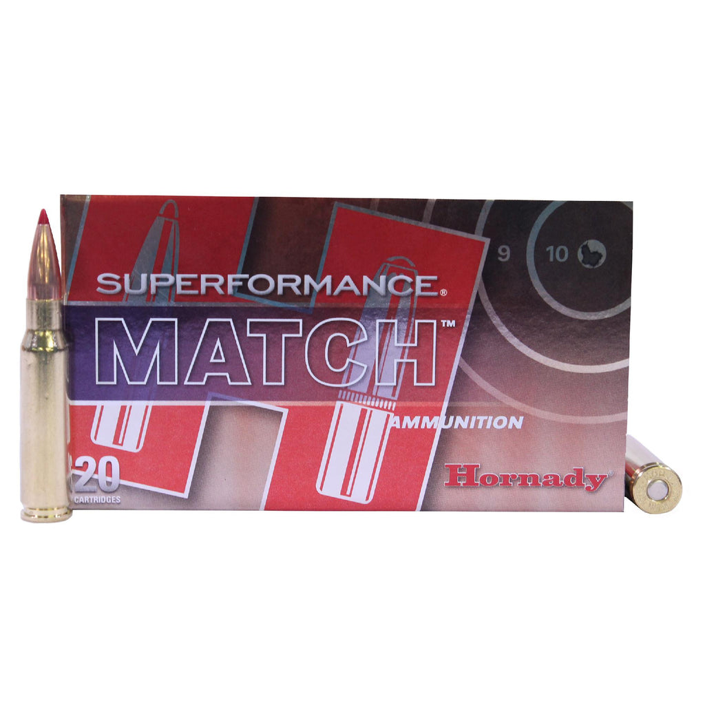 308 Winchester - Superformance Match Ammunition, 168 Grains, ELD Match, Per 20