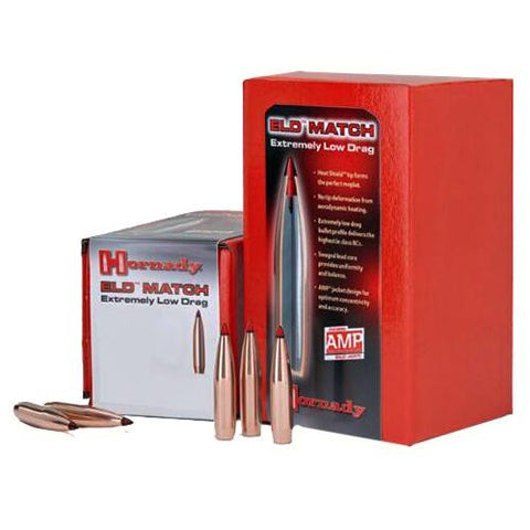 6.5mm Bullets - ELD Match, (264 Diameter), 100 Grains, Boat Tail, Per 100