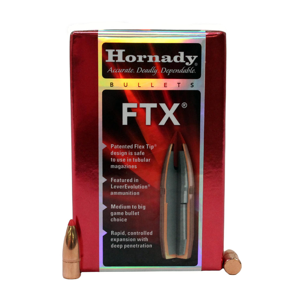 30 Caliber Bullets - FTX, (308 Diameter), 135 Grains, Flex Tip eXpanding, Per 100