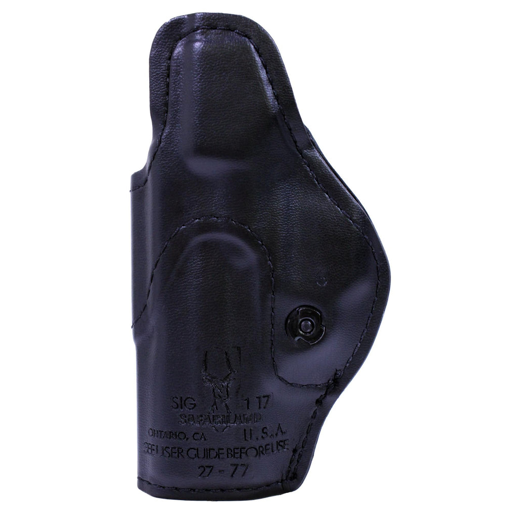 27 Inside Waistband Holster - Sig 220-226 No Rails, Plain Black, Right Hand