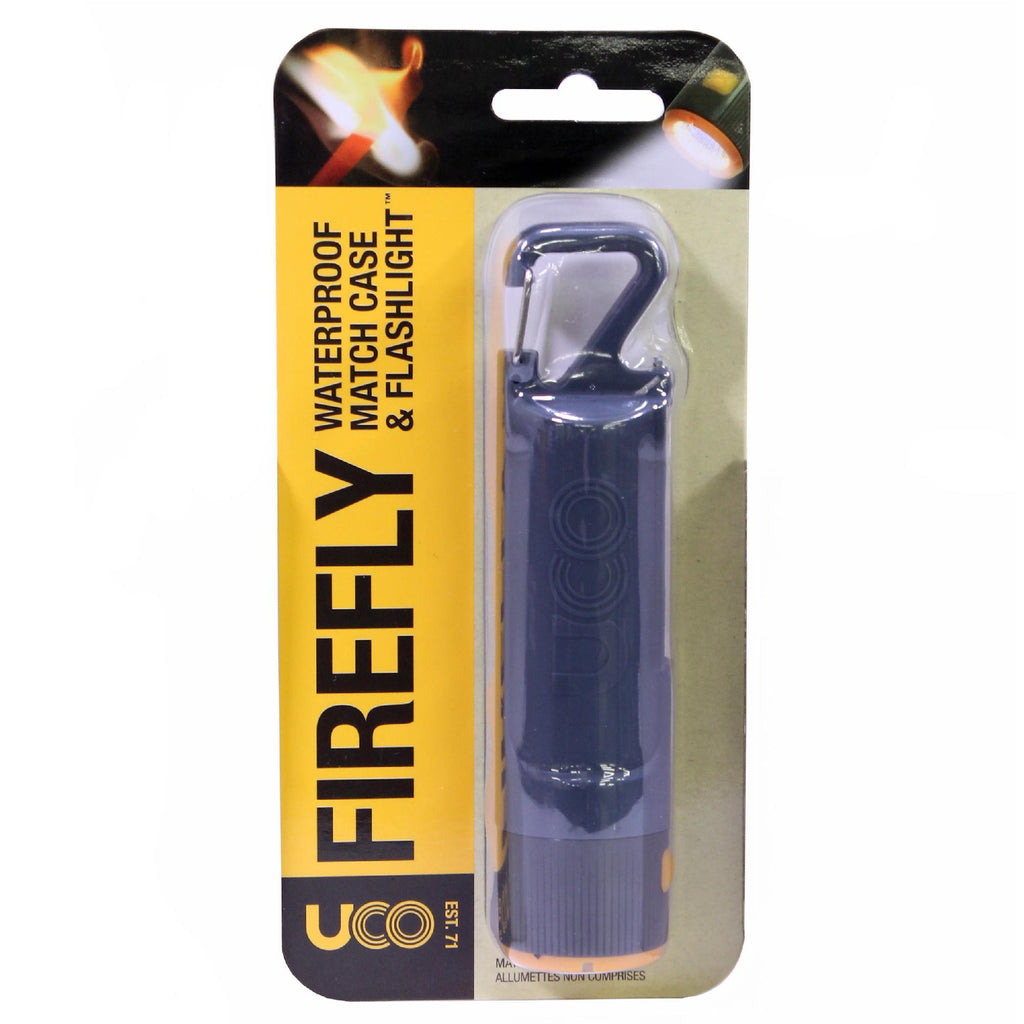 Firefly Matchcase-Flashlight - LED, Bottle Opener, Gray