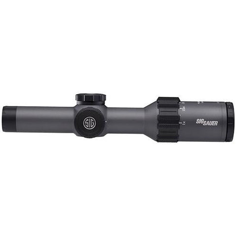 Tango6 FFP Tactical Riflescope - 1-6x24mm, 30mm Main Tube, .300 Blackout Horseshoe-Dot Reticle, Matte Black