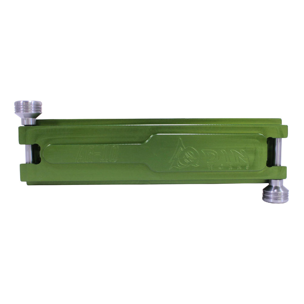 Upper Reciever Vice Block - AR15-AR Style, .308, 6061 Aluminum, Green