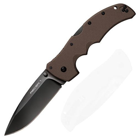 Recon 1 - Spear Point, Plain Edge, Flat Dark Earth