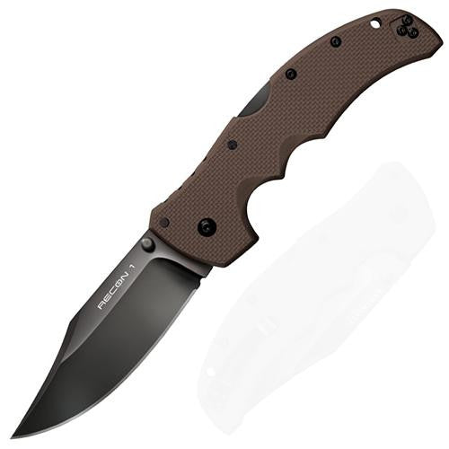 Recon 1 - Clip Point, Plain Edge, Flat Dark Earth