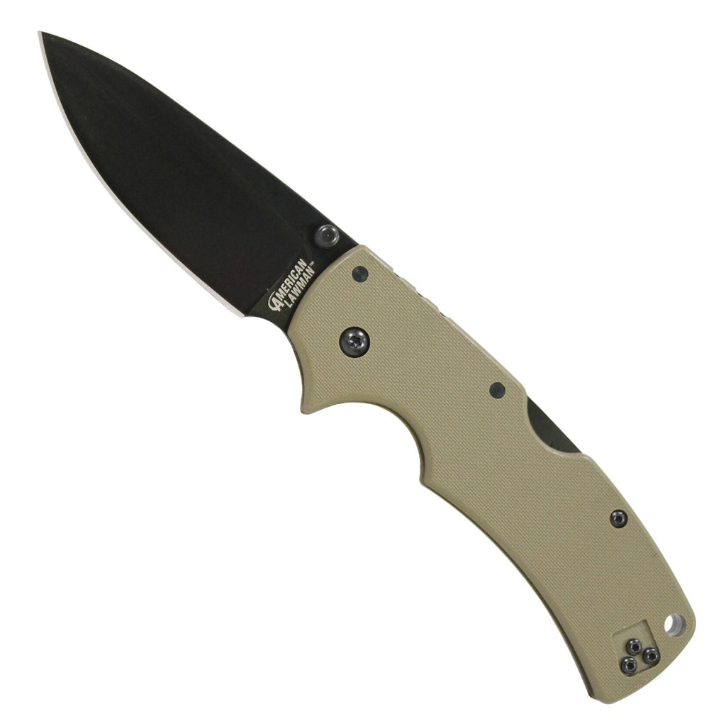 American Lawman - (XHP Steel), G10, Olive Drab Green