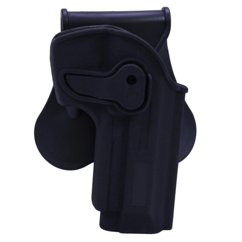 Rapid Release Polymer Holster - Beretta 92, Black, Right Hand