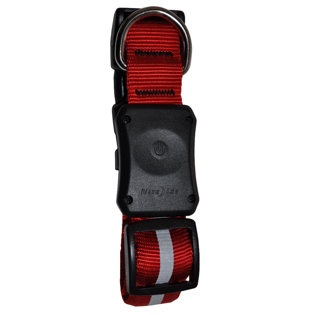 Nite Dawg LED Dog Collar - Small, Red