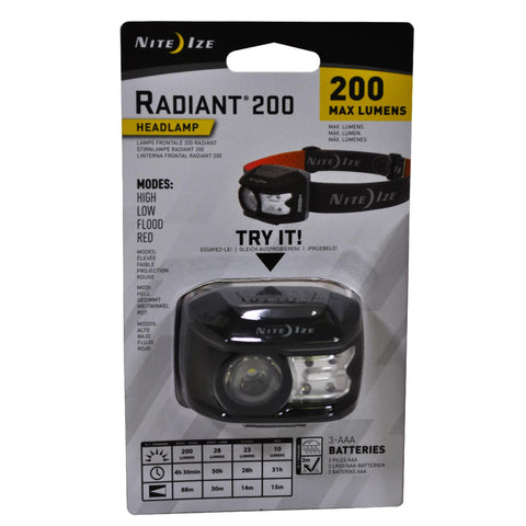 Headlamp - Radiant 200