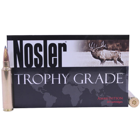 30 Nosler - Trophy Grade Ammunition, 210 Grains, AccuBond Long Range, Pwe 20