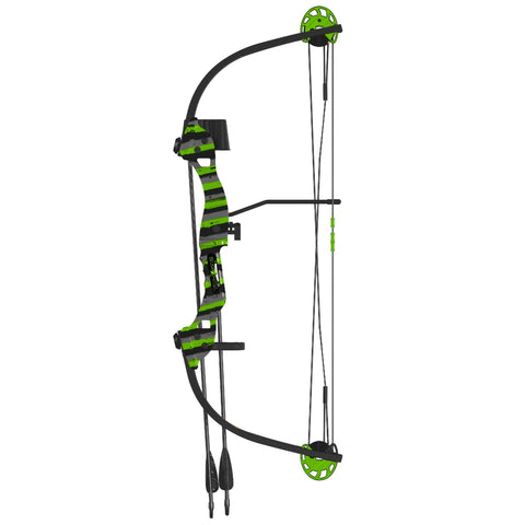 Youth Archery - - Tomcat 2, Green with Black Accents