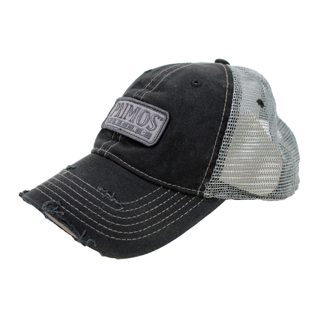 Mesh Hat, Black and Gray