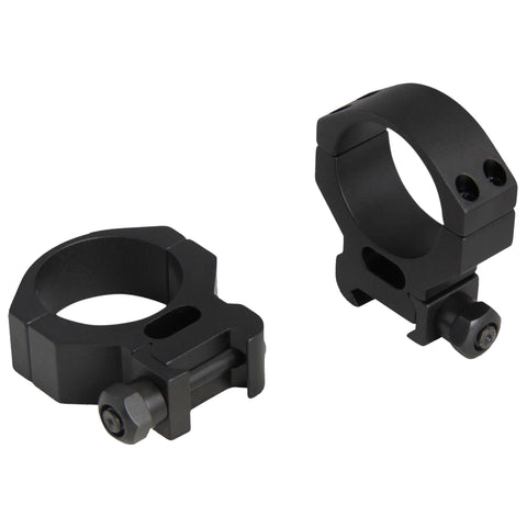 Tactical Picatinny-Style Ring - 30mm, Low, 4 Screw, Matte Black, Clam Package