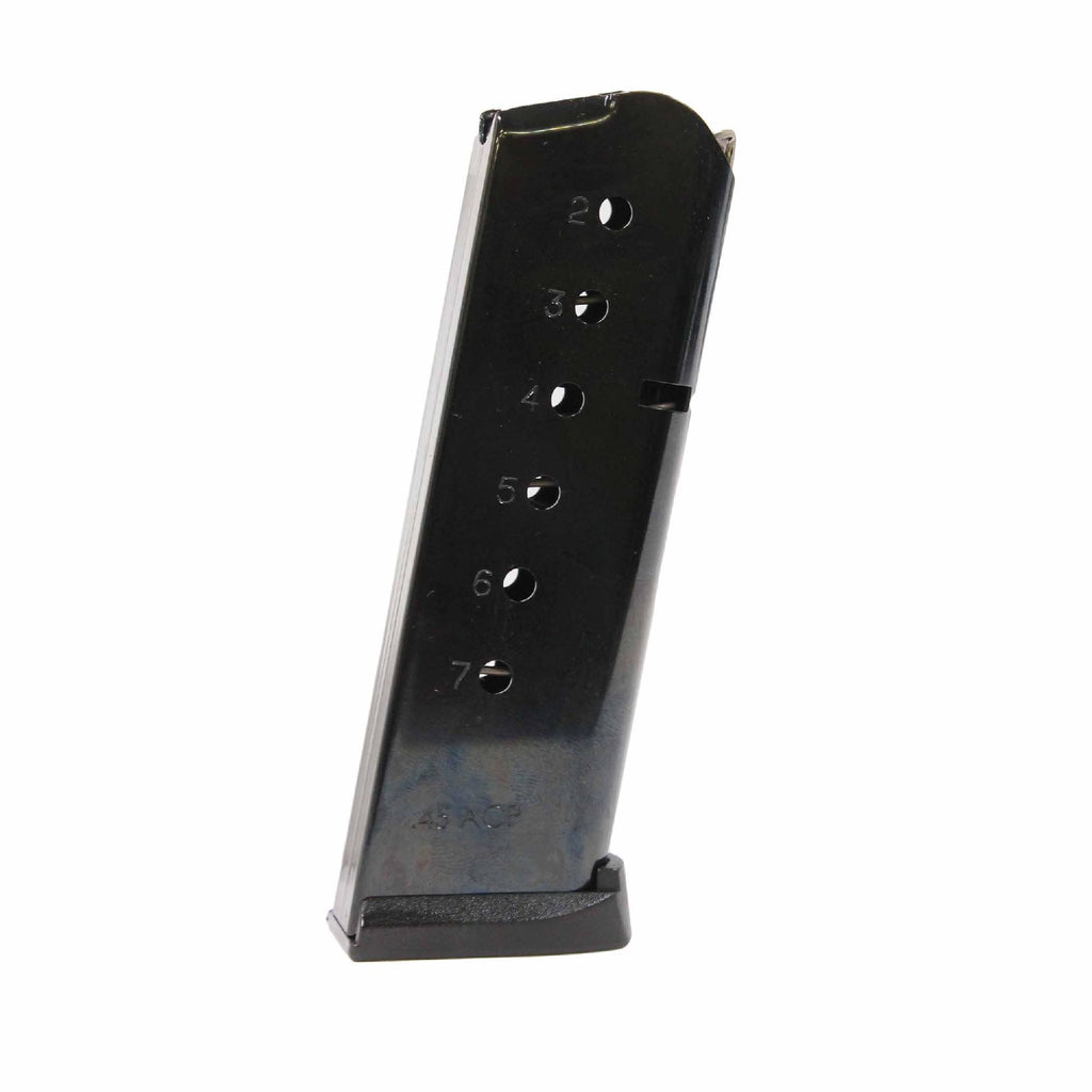 Pistol Magazine - 1911, 45 ACP, 7 Round, Blued