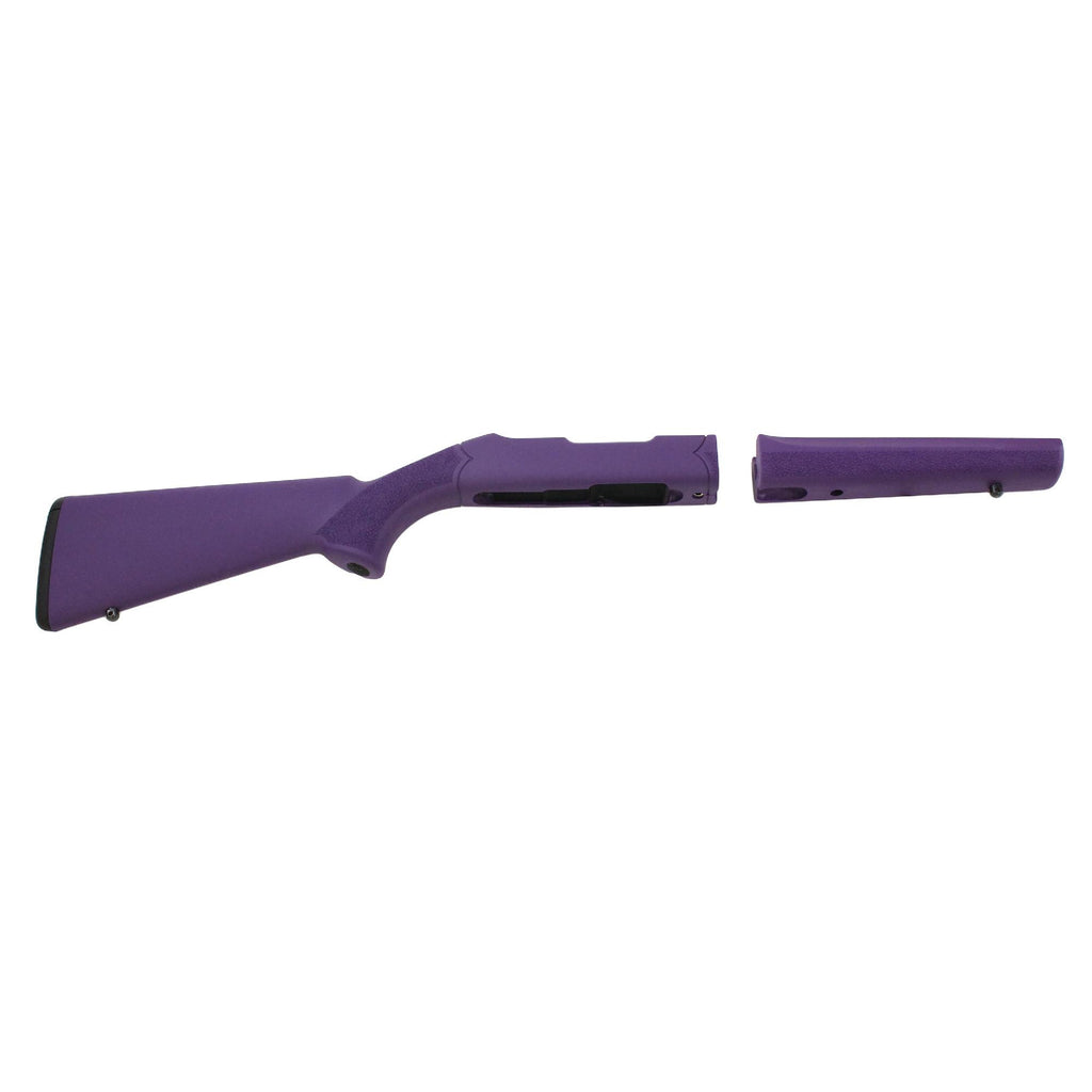 10-22 Takedown Thumbhole .920" Diameter Barrel Rubber OverMolded Stock - Purple