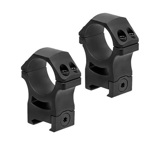 UTG Pro P.O.I Picatinny Rings - 30mm High Profile, Black