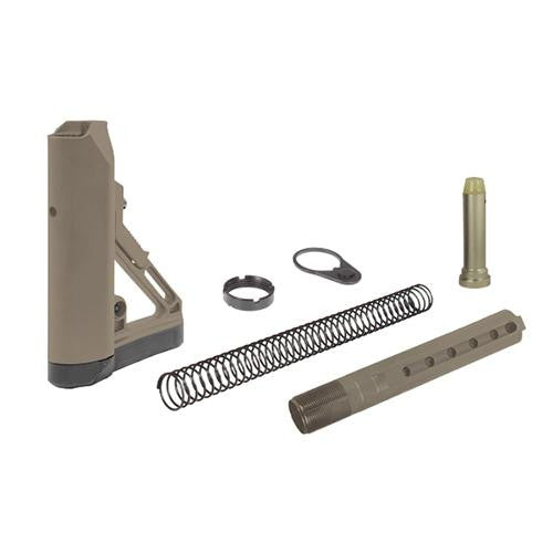 UTG Pro Model 4 Ops Ready Commercial Spec Stock Kit - S1, Flat Dark Earth