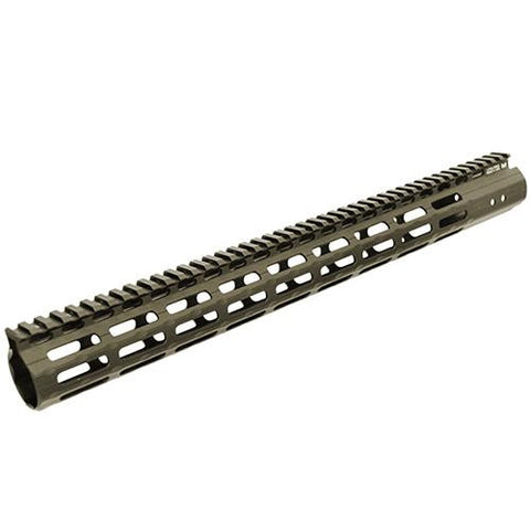 UTG Pro M-Lok AR15 Free Float Handguard - 17", Flat Dark Earth Cerakote