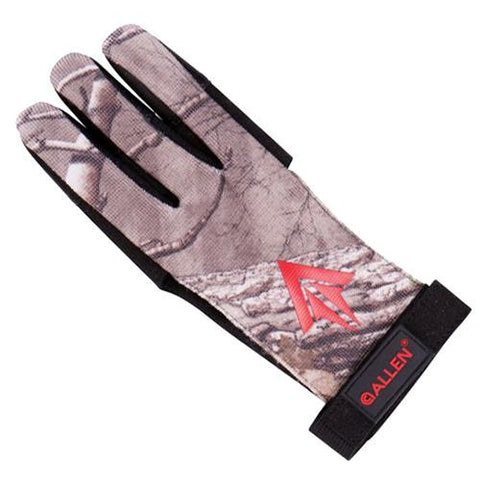 Ambidextrous Traditional Archery Glove - Small, Realtree Xtra