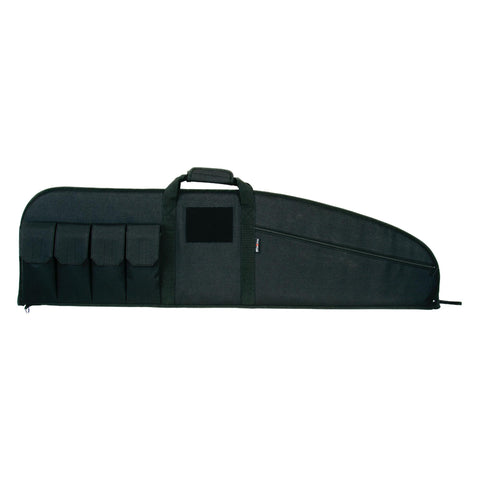 Tactical Gun Case - 46", Combat Rifle, 5 Pockets, Black