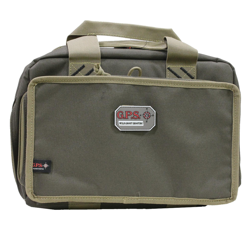 Quad Pistol Case - Green-Khaki