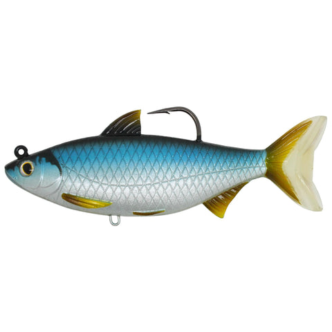 Golden Shine - Freshwater, 6 1-2", 11-0 Hook, Medium-Slow Sink, Silver-Blue