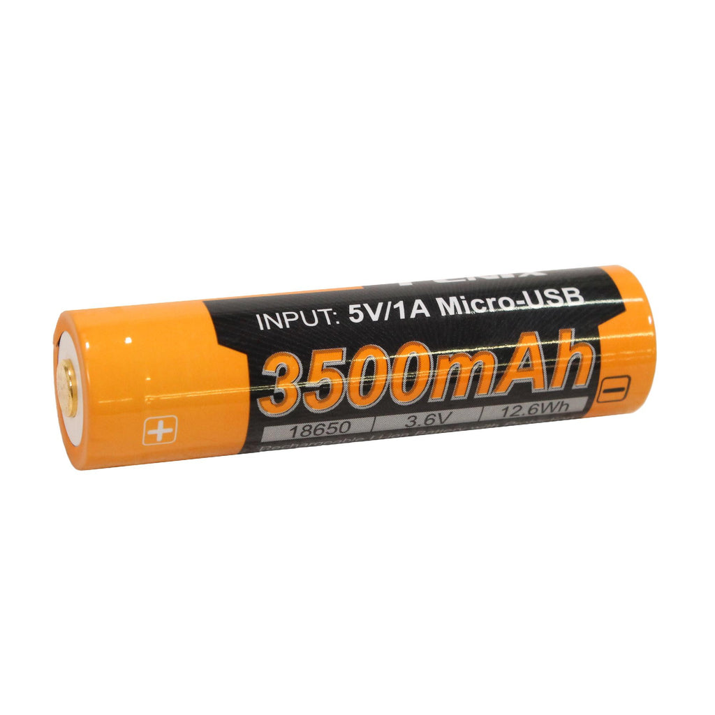 Rechargeable Batteries - 18650 (3.6V) 3500U mAh USB