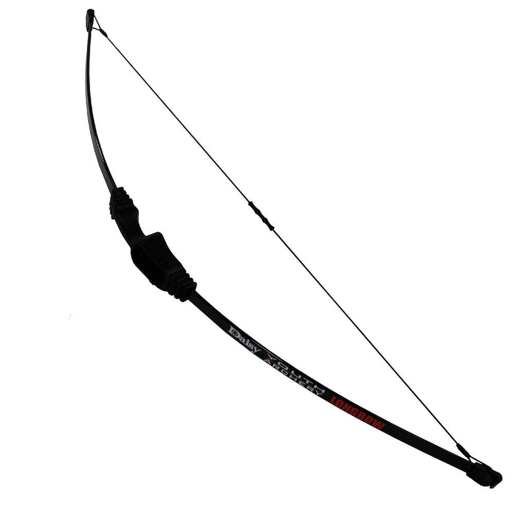 Youth Package - Longbow, Ambidextrous, 10-21 lb Draw Weight, 16"-24" Draw Length, Black