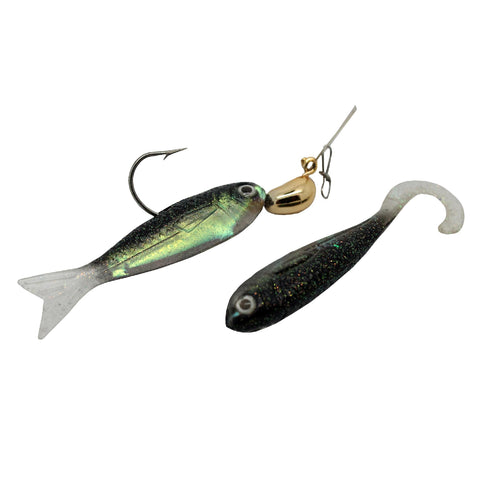 ChatterBait Flashback Mini Lures - 1-16 oz Weight, Gold-Black, Per 1