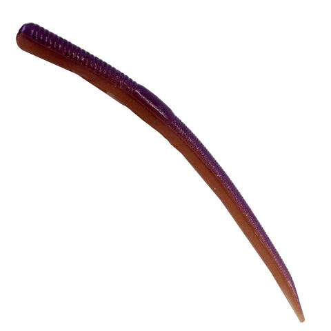 Finesse Wormz Lures - 4" Length, Peanut Butter & Jelly, Per 10