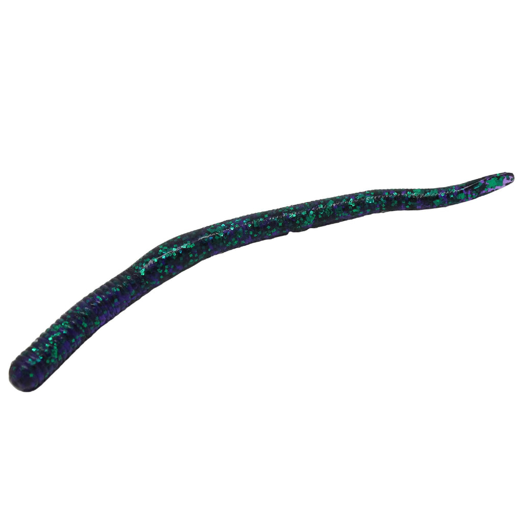 Finesse Wormz Lures - 4" Length, June Bug, Per 10