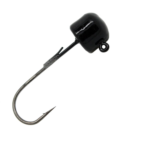 Finesse Shroomz Hooks - 1-5 oz Size, Black, Per 5