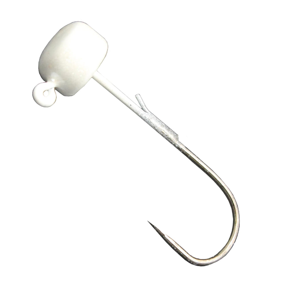 Finesse Shroomz Hooks - 1-5 oz Size, Pearl, Per 5