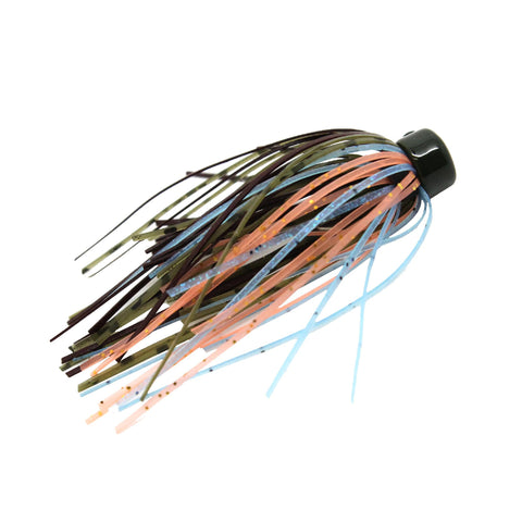 Finesse Shroomz Micro Jig Lures - 1-8 oz Size, Pond Scum, Per 2