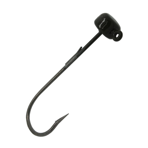 Power Finesse Shroomz Hooks - 1-10 oz Weight, 3-0 Hook, Green Pumpkin, Per 3